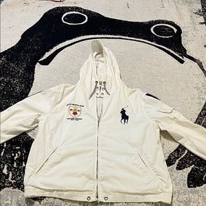 Polo by Ralph Lauren Kids Cream Hooded Jacket